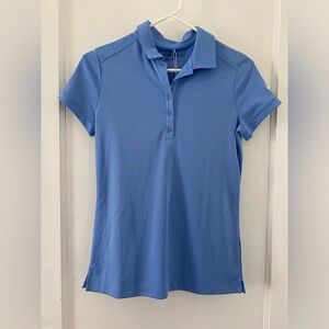Nike periwinkle golf shirt